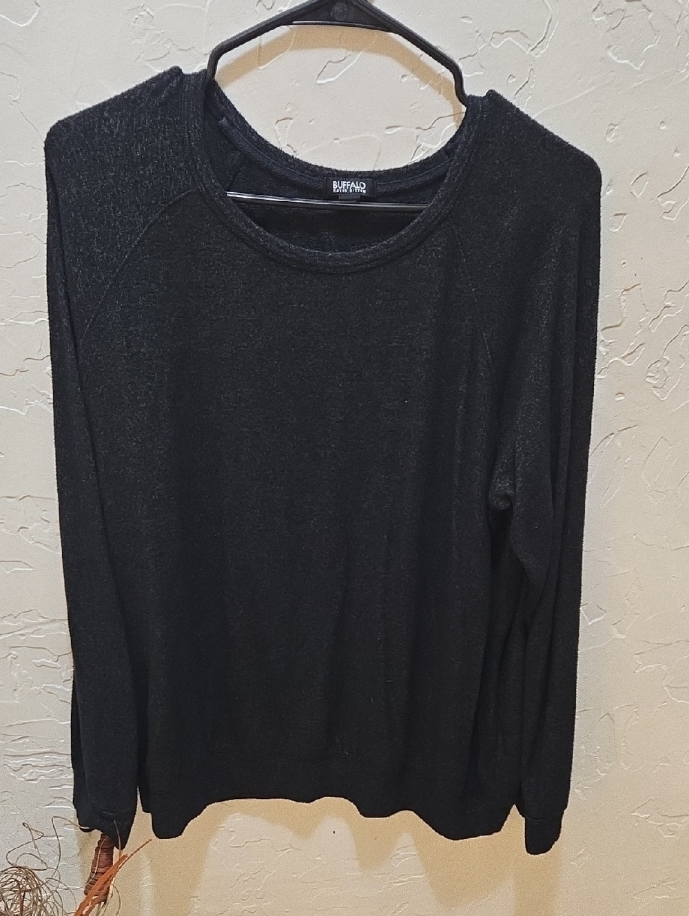 Buffalo David Bitton Black Crewneck Women's Sweater